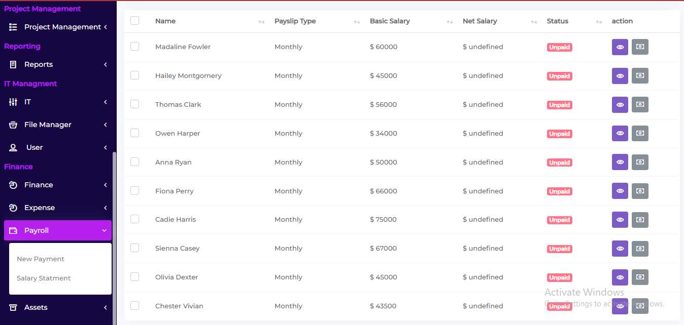 Payroll Management