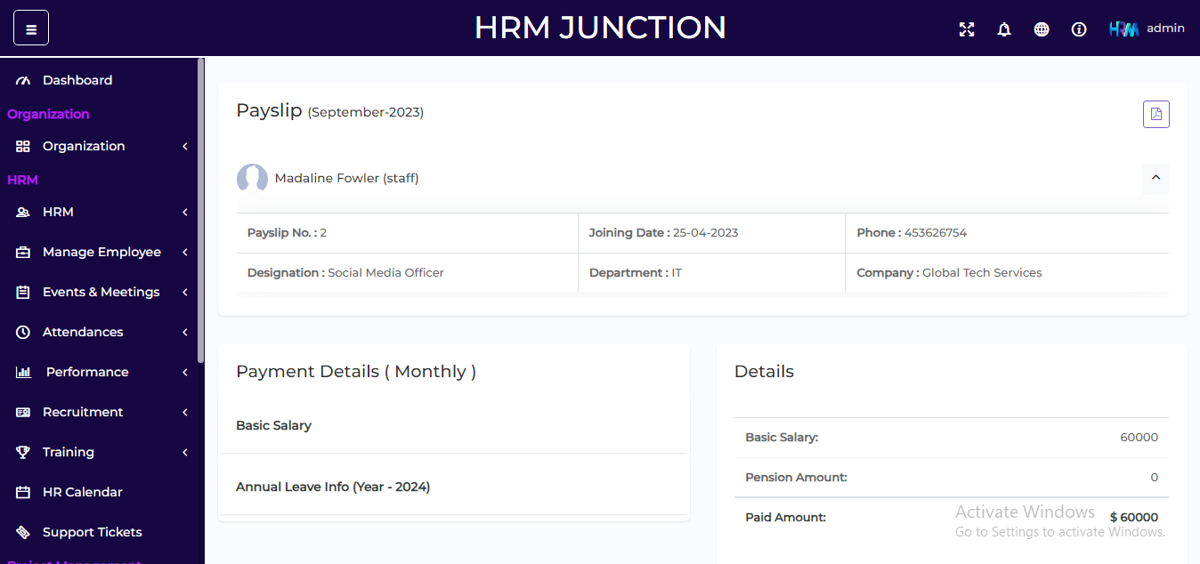Payroll Management